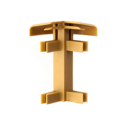 Bande de moquette coin extérieur chêne