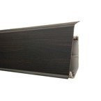 Plinthe PVC 70mm 2m WENGE + 5 vis GRATUITEMENT !
