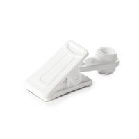 Grenouilles avec ROULEAU pour rails de rideaux en PVC COMBINÉ DE 10 pcs