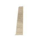 Terminaison droite pour plinthe en PVC 75mm chêne BELWEDER