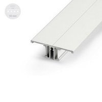ALU LED BACK 2m + Abat-jour laiteux