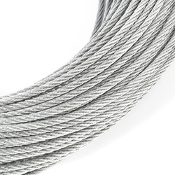 Câble d'acier galvanisé 5mm Strand 6x12+7FC