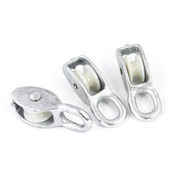 Poulie à câble zinguée SINGLE 25