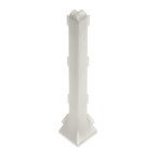 Coin extérieur pour bande aluminium PVC de 100mm