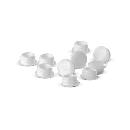 Capuchons de rail de plafond PVC 10 pcs.