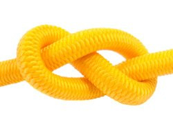 Expanseur de corde en caoutchouc ELASTIQUE JAUNE 4mm