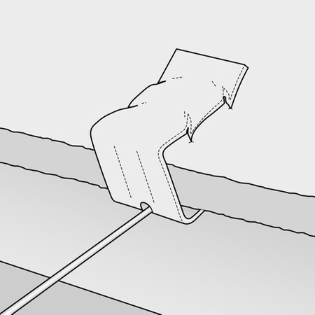 ACIER INOXYDABLE pour les carreaux coupés