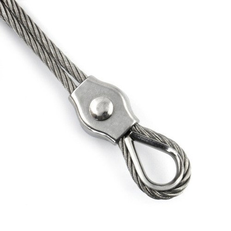 Collier de serrage de selle SIMPLE Acier inoxydable résistant à l'acide 2mm