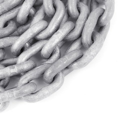 CHAÎNE TECHNIQUE DIN 766 Grade 3 Galvanisé Galvanisé au feu 10mm