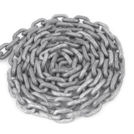 CHAÎNE TECHNIQUE DIN 766 Grade 3 Galvanisé Galvanisé au feu 10mm