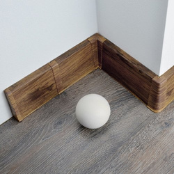 Plinthe PVC 75mm 2m KANTABRYJSKI OAK + 5 vis GRATUITES !