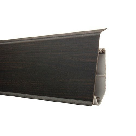 Plinthe PVC 70mm 2m WENGE + 5 vis GRATUITEMENT !