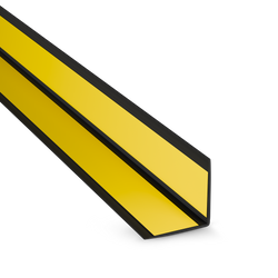 PVC Angle de protection 40x40mm NOIR 1m 
