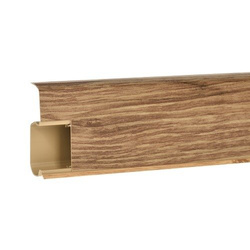 Plinthe 55mm PVC 2.5m SUTTER OAK + 5 vis GRATUITES !