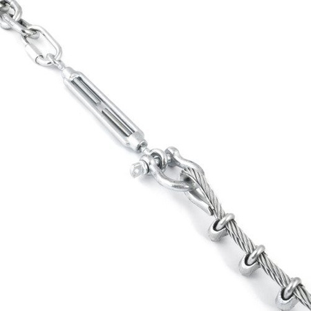 Manille OMEGA zinguée 3,5mm