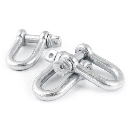 Manille droite unie zinguée 5mm