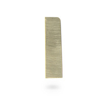 Finition à gauche pour plinthe PVC 60mm SAINTES OAK