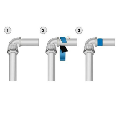 Ruban d'étanchéité auto-adhésif SB Butyl 150mm NOIR