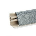 Bordure de comptoir pour plan de travail de cuisine PVC 37mm ANTRACITE + vis GRATUIT !
