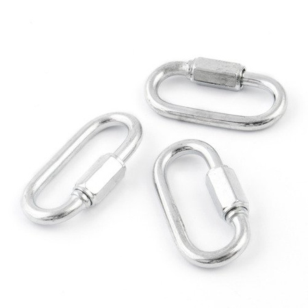 Maillon boulonné Maillon de chaîne zingué 8mm