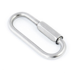 Maillon torsadé en acier inoxydable Résistant aux acides V4A 10mm
