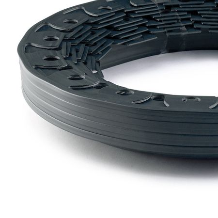 Bordure de jardin Flexible Rant 10m Hauteur 55mm GRAPHITE Set avec piquets