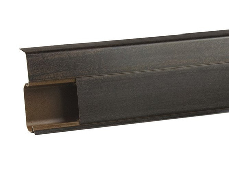 Plinthe 55mm PVC 2.5m WENGE + 5 vis GRATUITES !