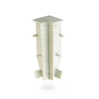 Coin intérieur pour plinthe en PVC de 60 mm PINE MORGINS