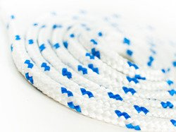 Cordage en polypropylène Cordage de voile tressé BLANC 3mm