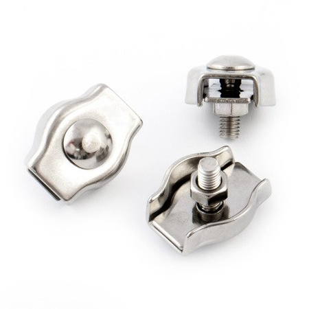 Collier de serrage de selle SIMPLE Acier inoxydable résistant à l'acide 2mm