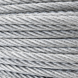 Câble d'acier Galvanisé 8mm Toron 6x12+7FC