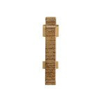 Raccord de plinthe en PVC 70mm CHÊNE MEUBLÉ