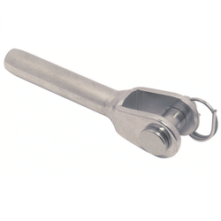Support de balustrade à fourche vissée pour cordes de 3 mm