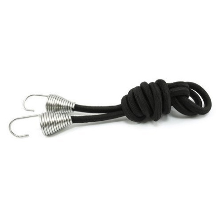 Corde élastique avec crochet Expandor Corde en caoutchouc NOIRE 12mm