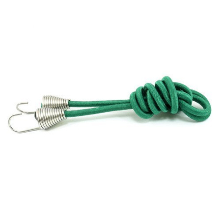 Corde élastique avec crochet Expandor Corde en caoutchouc VERTE 4mm