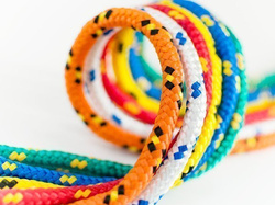 Cordage de voile tressé en polypropylène BLEU 6mm