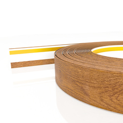 Barre de fenêtre avec lèvre CHÊNE DORÉ Largeur: 40 mm