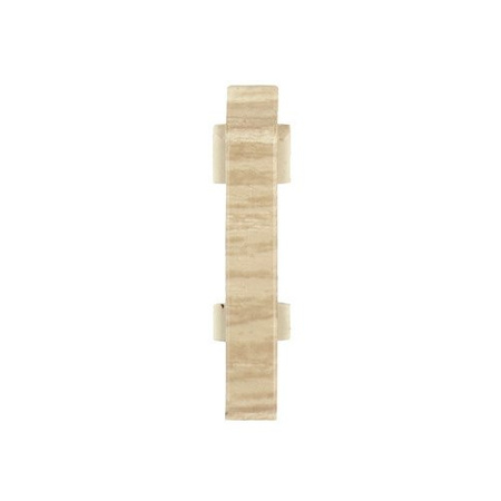 Raccord de plinthe en PVC 70mm BLANC