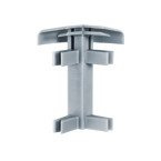 Bande de moquette coin extérieur GRIS