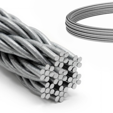 Câble en acier inoxydable Résistant aux acides 3mm 7x7