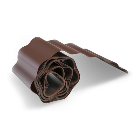 Bordure ondulée 9m hauteur 20cm BRONZE