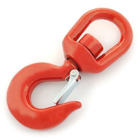 Crochet avec dispositif de sécurité pivotant de 1500 kg