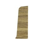 Terminaison droite pour plinthe en PVC de 55 mm CANYON OAK
