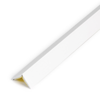 PVC autocollant flexible blanc 35x35 Bande de recouvrement de fenêtre blanche