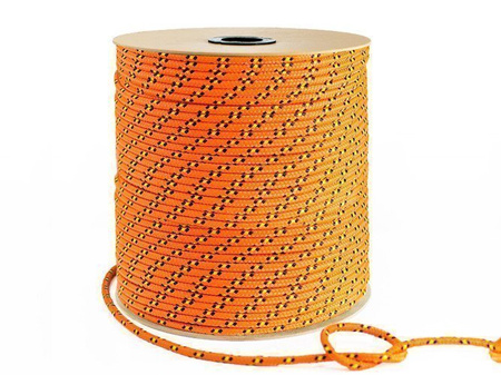 Cordage en polypropylène Cordage de voile tressé Orange 3mm