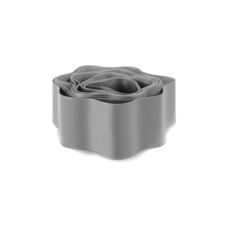 Bordure de pelouse ondulée 9m Hauteur 10cm GRIS CLAIR