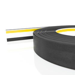 Barre de fenêtre avec lèvre ANTHRACITE Largeur: 40 mm