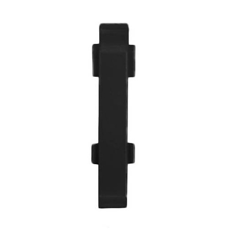 Raccord de plinthe en PVC 70mm NOIR