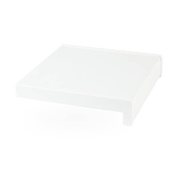 Appui de fenêtre intérieur en PVC chambré BLANC Largeur 40cm