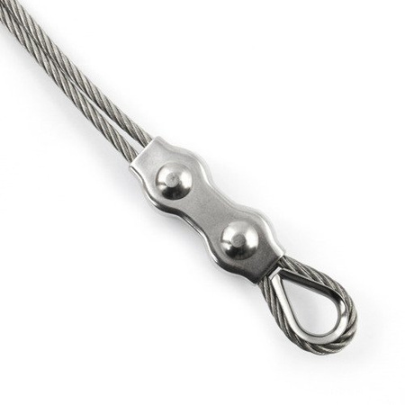 Collier de serrage de selle Double Inox Anti-acide 3mm